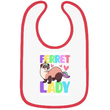 Discover Female Ferret Lover Bibs