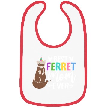 Discover Female Ferret Lover Bibs