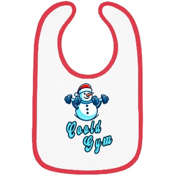 Discover Cool gym funny snowman Bibs