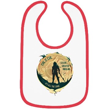 Discover The Wolf Evil Bibs