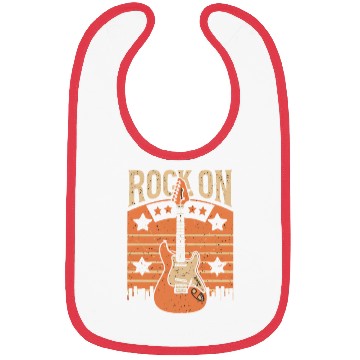 Discover Rock On Vintage Guitar Bibs