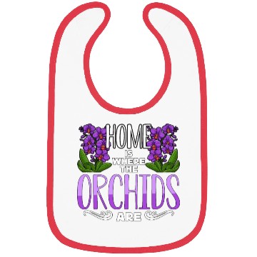Discover Orchids Home Is Where The Orchids Are Gardening Bibs