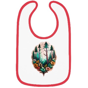 Discover nature on skin Bibs