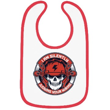 Discover I Am Silently Judging Your Wiring Wiremen Worker Bibs