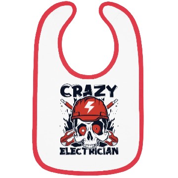 Discover Crazy Electrician Powerline Technician Wiremen Bibs