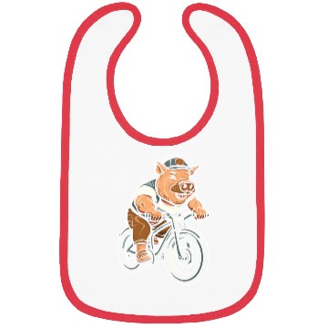 Discover Pig Pork Cycling Bibs