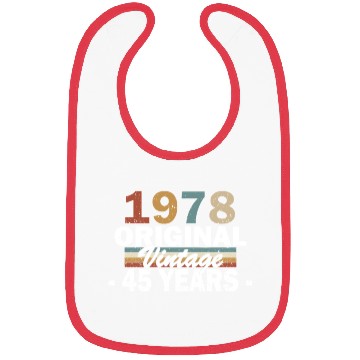 Discover Year 1978 Bibs