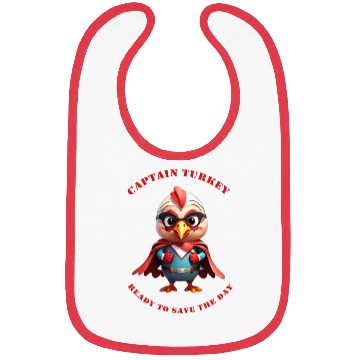 Discover Turkey Super Hero Bibs