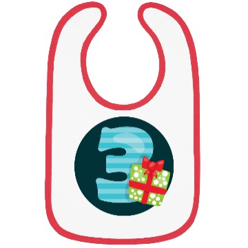 Discover Third Birthday Party - Age Number 3 - Tree Bibs