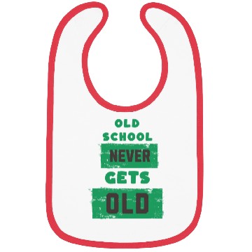 Discover Old School Never Gets Old Bibs