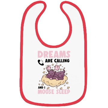 Discover Dreams Are Calling Youth Cute Moose Bibs