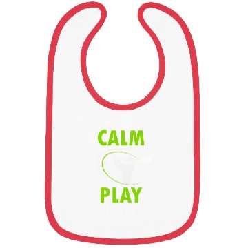 Discover KEEP CALM PLAY GOLF Bibs