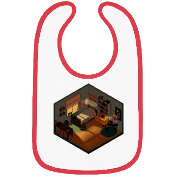 Discover Heartstopper isometric bedroom Bibs