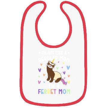 Discover Female Ferret Lover Bibs