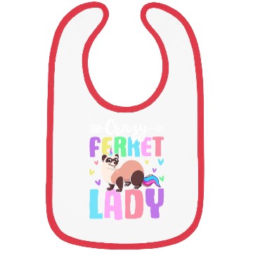 Discover Female Ferret Lover Bibs