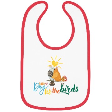 Discover Sundays for the bird spring nature cute Bibs