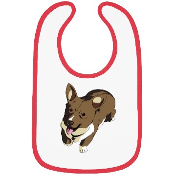 Discover Corgi Dog Bibs