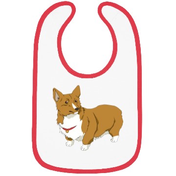 Discover Corgi Ein Dog Bibs