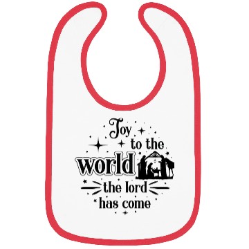 Discover Joy to the world the lord has come Bibs