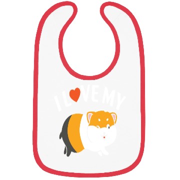 Discover I love my Hamster Bibs