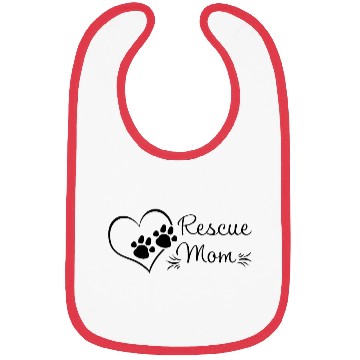 Discover Rescue Mom - Dog Rescue Mom Bibs