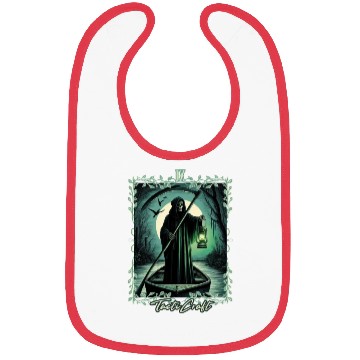 Discover Death's Grim Lantern Tarot on River Styxs Bibs