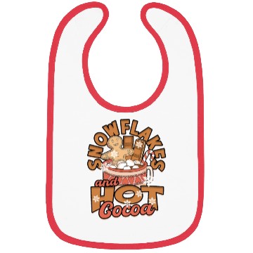 Discover Snowflakes and Hot Cocoa - Snow Bibs