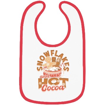 Discover Snowflakes and Hot Cocoa - Snow Bibs