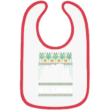 Discover St. Louis Missouri Ugly Christmas Bibs