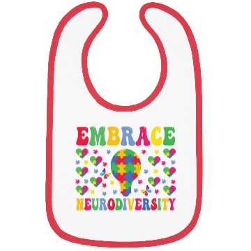 Discover embrace neurodiversity - Embrace ADHD Autism ASD Bibs