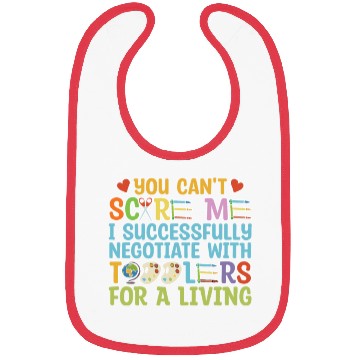 Discover Daycare Teacher Funny Bibs