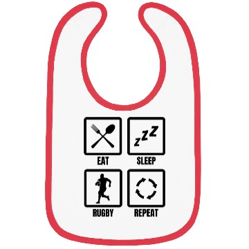 Discover Rugby Daily Schedule Bibs