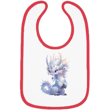 Discover Chibi storybook dragon Bibs