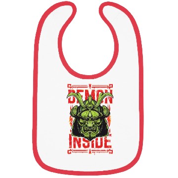 Discover Demon Samurai Bibs