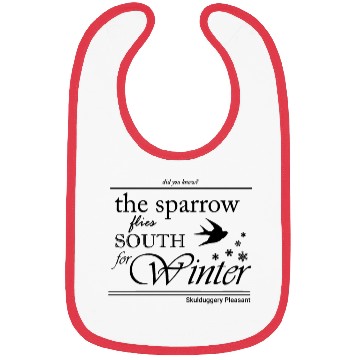 Discover The Sparrow Flies South For Winter Bibs