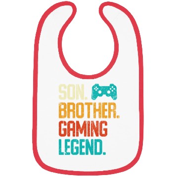Discover Son Brother Gaming Legend Bibs