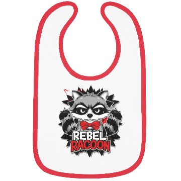 Discover Rebel Raccoon Bibs