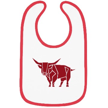 Discover Courageous Bull Heart Bibs