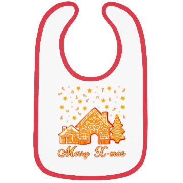 Discover Christmas Cookie Merry X-mas. Bibs
