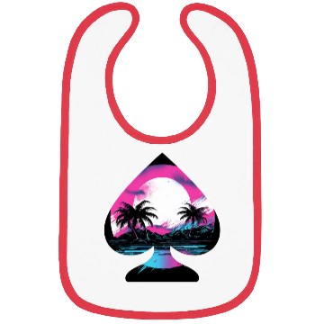 Discover Tropical Synthwave Bibs