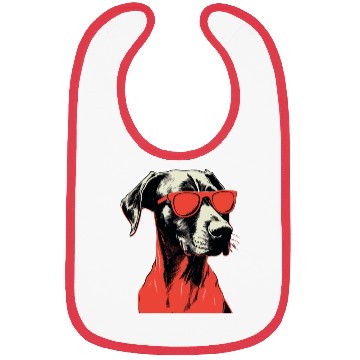 Discover Great Dane Red Sunglasses Bibs
