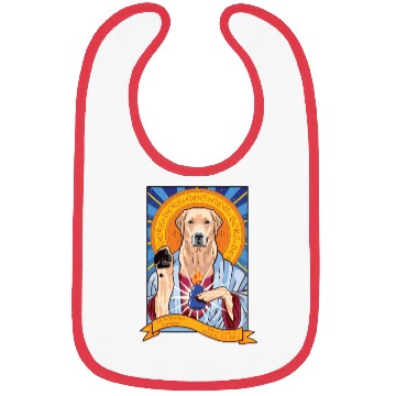 Discover Saint Labrador Retriever Bibs