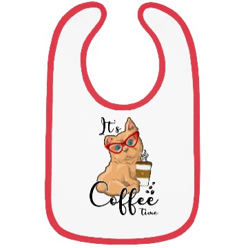 Discover IT'S COFFEE TIME PAWFFEE CANINE CAFE MUZZLE MOCHA Bibs