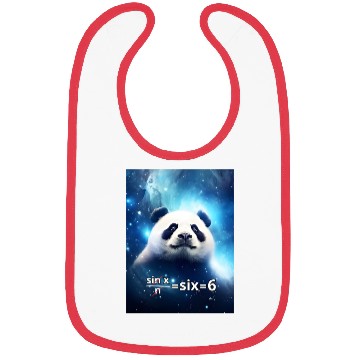 Discover Funny Math Meme - Panda In Space Bibs