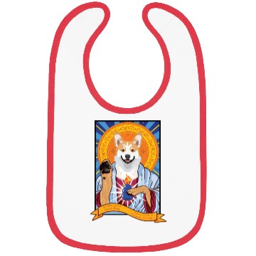 Discover Saint Pembroke Welsh Corgi Bibs