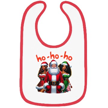 Discover Ho-Ho-Ho Bibs