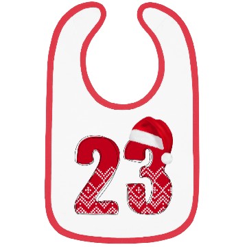 Discover Nr. 23 Christmas Anniversary - Number Twenty Three Bibs