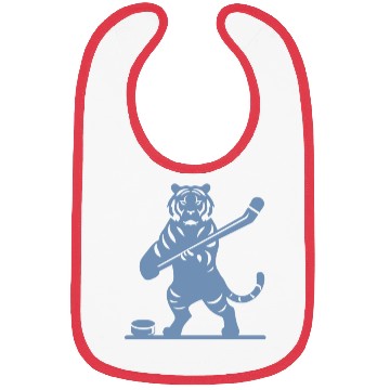 Discover Tiger Hockey Player Silhouette Bibs