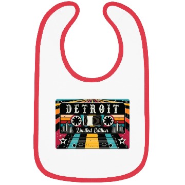 Discover Vintage Detroit City Bibs