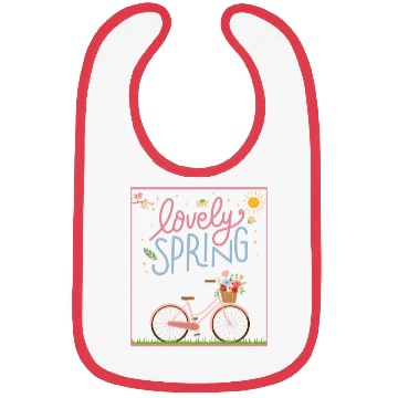 Discover It's Spring, Spring, Easter, Flower, Hello Spring Bibs